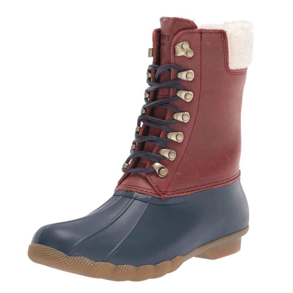 Sperry Women's Saltwater Tall Rain Boot size 5,5